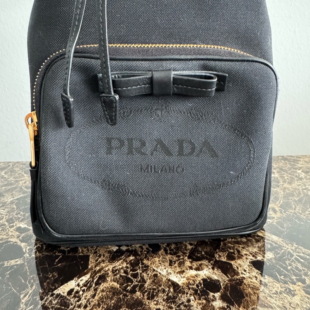 Prada Black Bucket Bag
